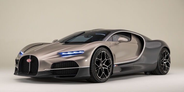 Bugatti's New Hypercar: A Turbo-less, V16 Hybrid Beast